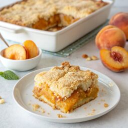 Peach Cobbler Dump Cake