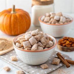 Pumpkin Spice Muddy Buddies