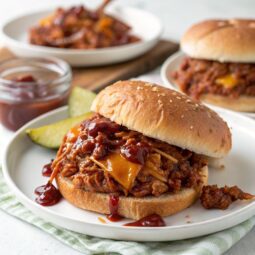 BBQ Pork Sloppy Joes