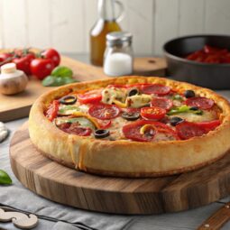 Slow Cooker Deep Dish Pizza