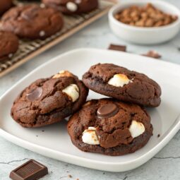 Chocolate Marshmallow Brownie Cookies