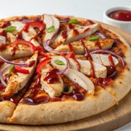 BBQ Chicken Pizza in 10 Minutes