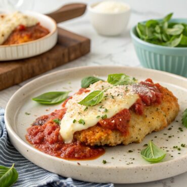 Slow Cooker Chicken Parmesan