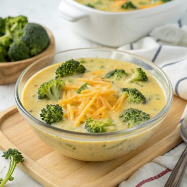 Instant Pot Broccoli Cheddar Soup