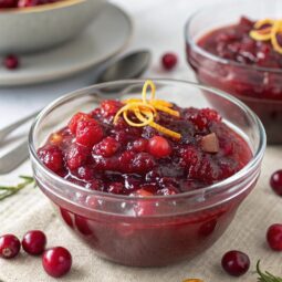 Homemade Cranberry Sauce