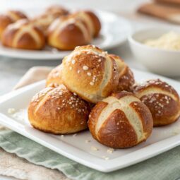 Twisted Soft Pretzel Bites