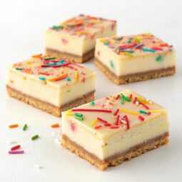 Cake Batter Cheesecake Bars Recipe