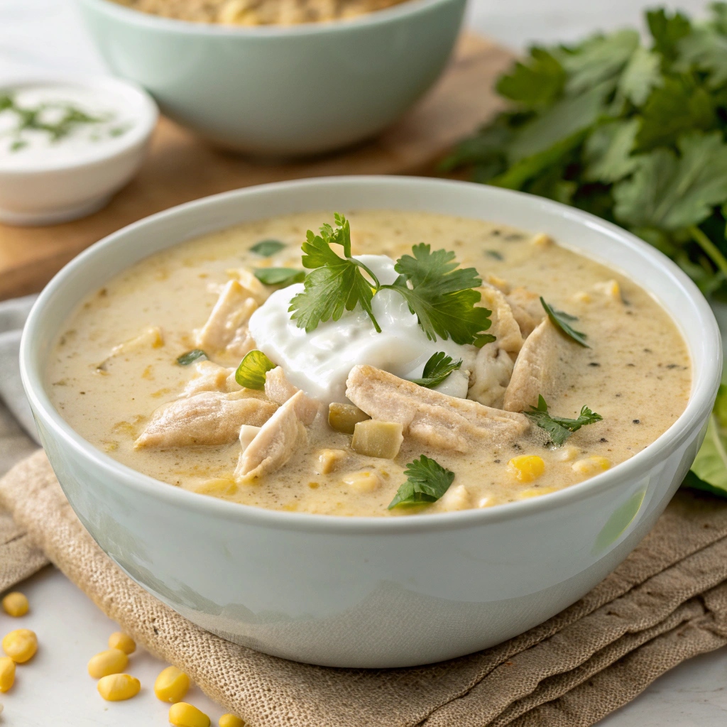 Creamy White Chicken Chili