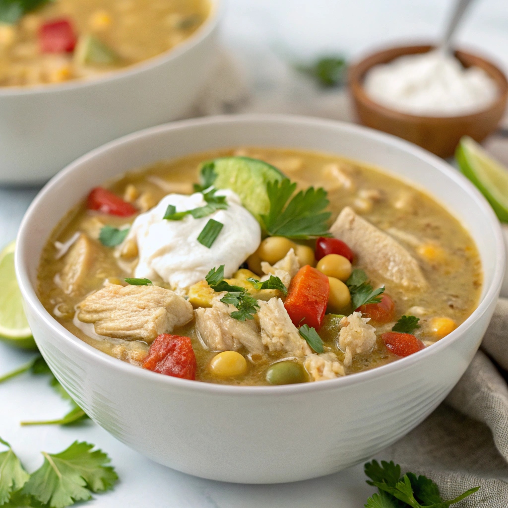 Instant Pot White Chicken Chili Recipe