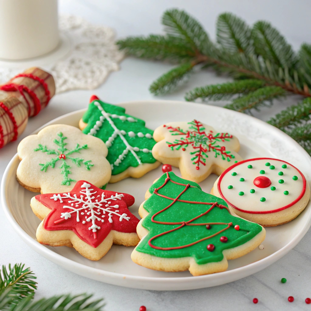 Cake Mix Christmas Cookies