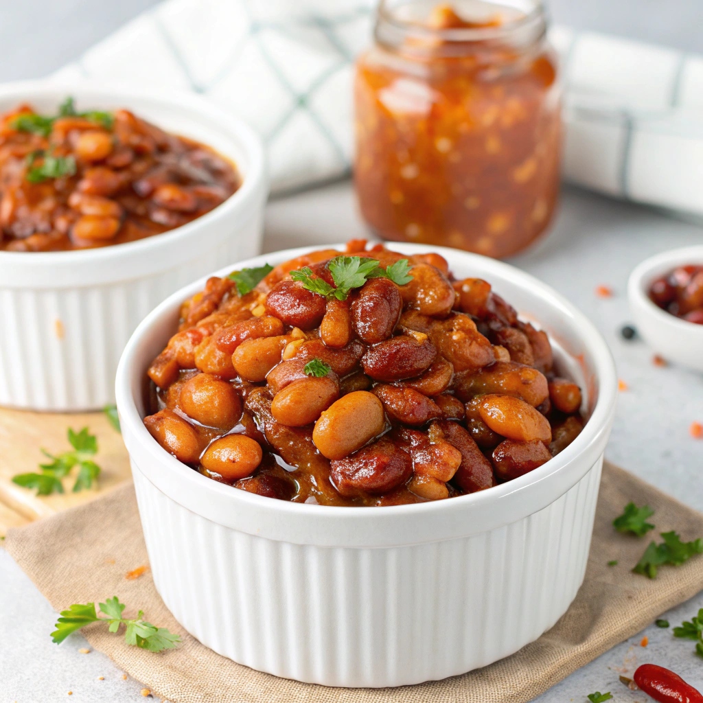 Instant Pot Sweet and Spicy BBQ Beans