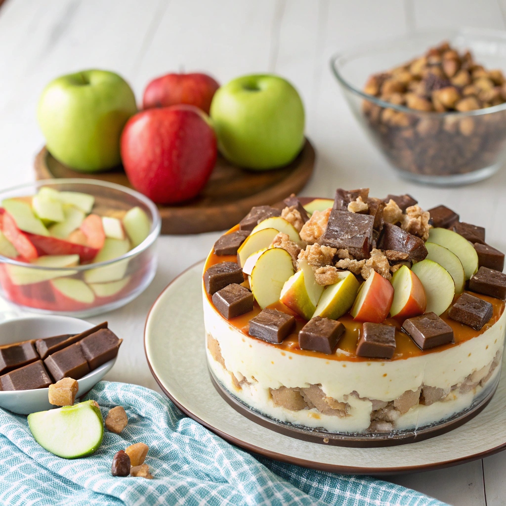 Snickers Apple Pudding Salad