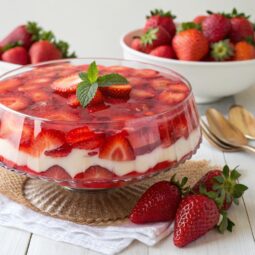 5 Minute Strawberry Jello Salad