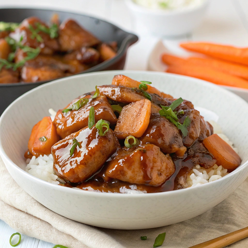 Slow Cooker Bourbon Chicken