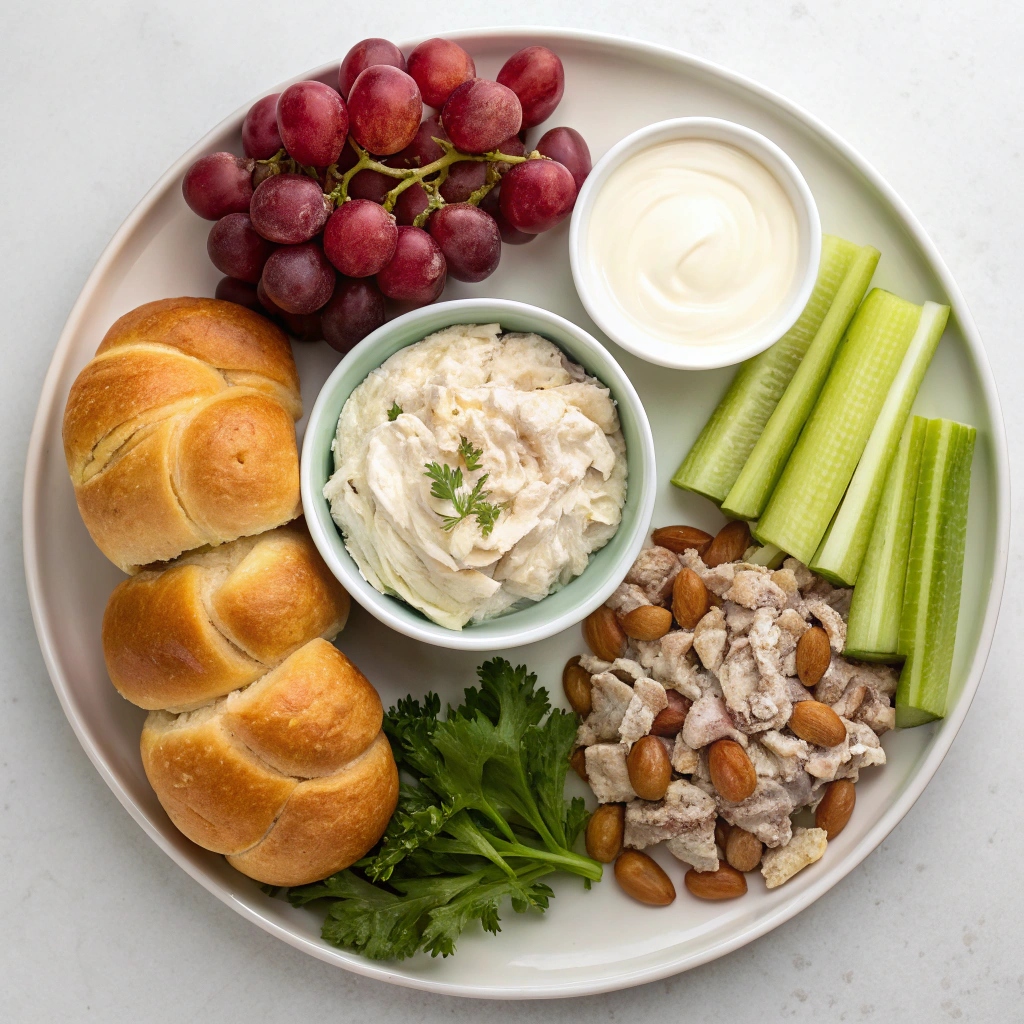 Mom’s Ranch Chicken Salad Sandwiches Ingredients
