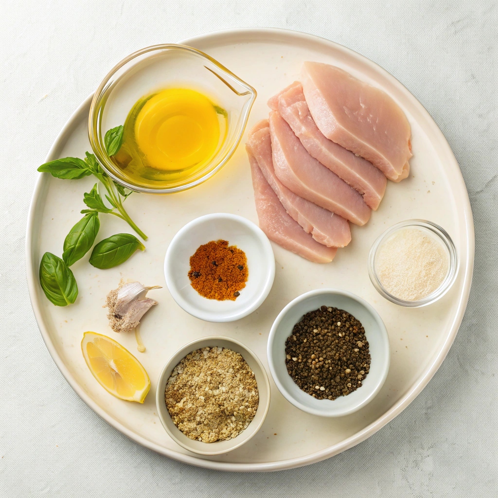 Easy Marinated Turkey Breast Ingredients