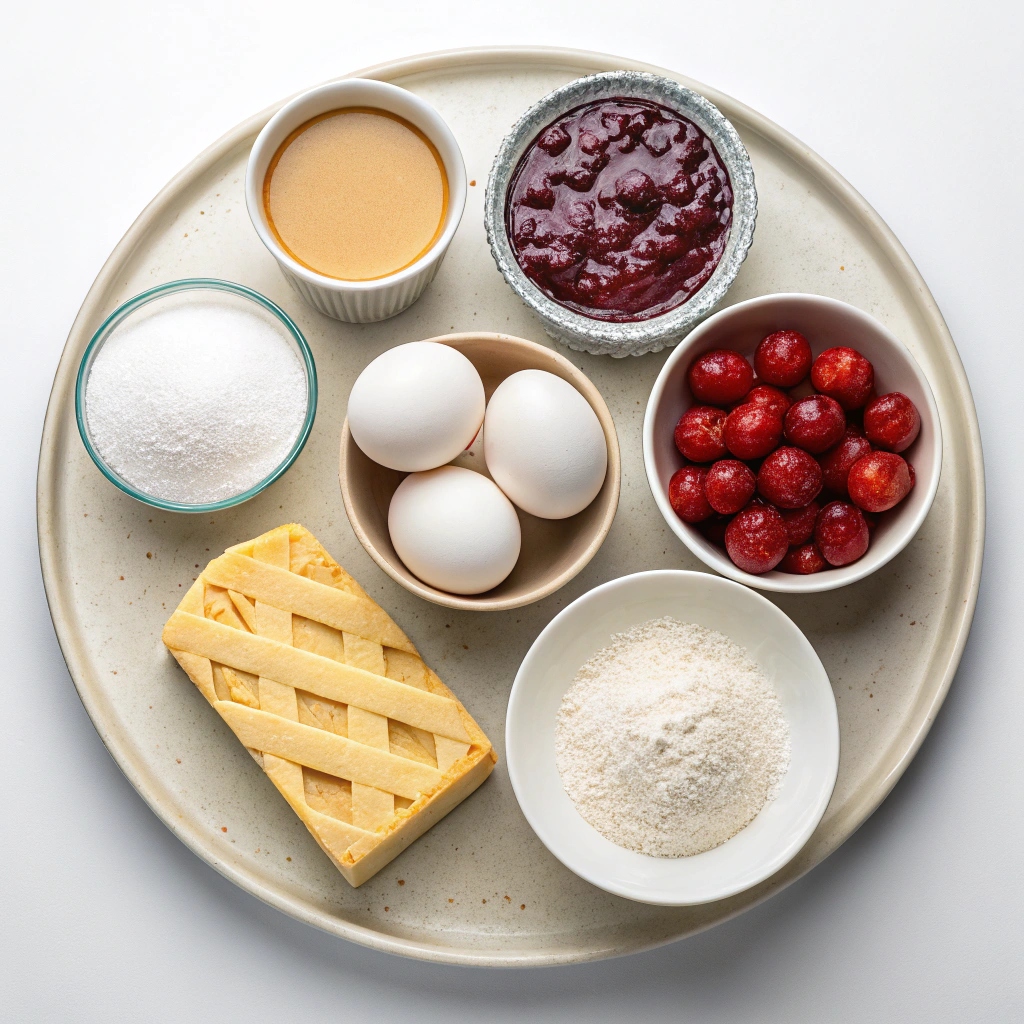 Cherry Pie Bars Ingredients