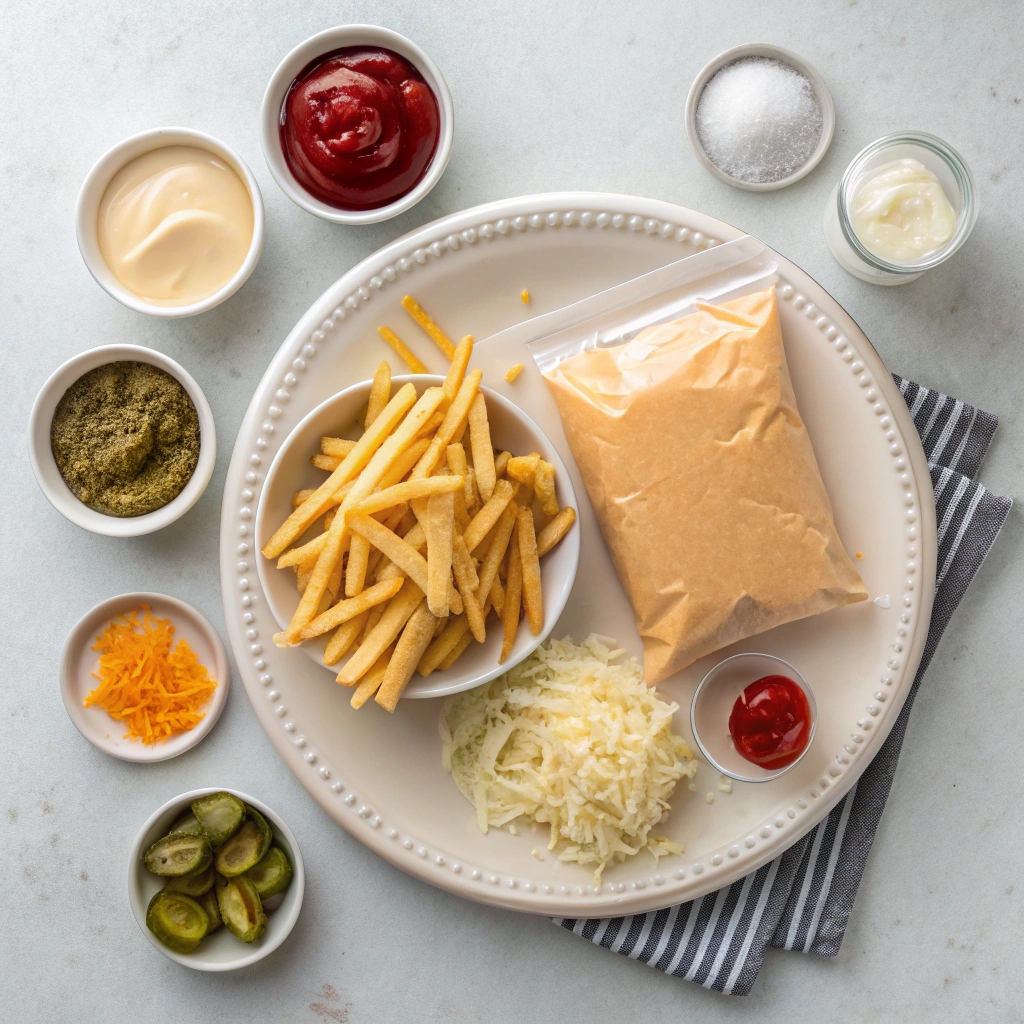 Animal Style Fries In-N-Out Burger Copycat Ingredients