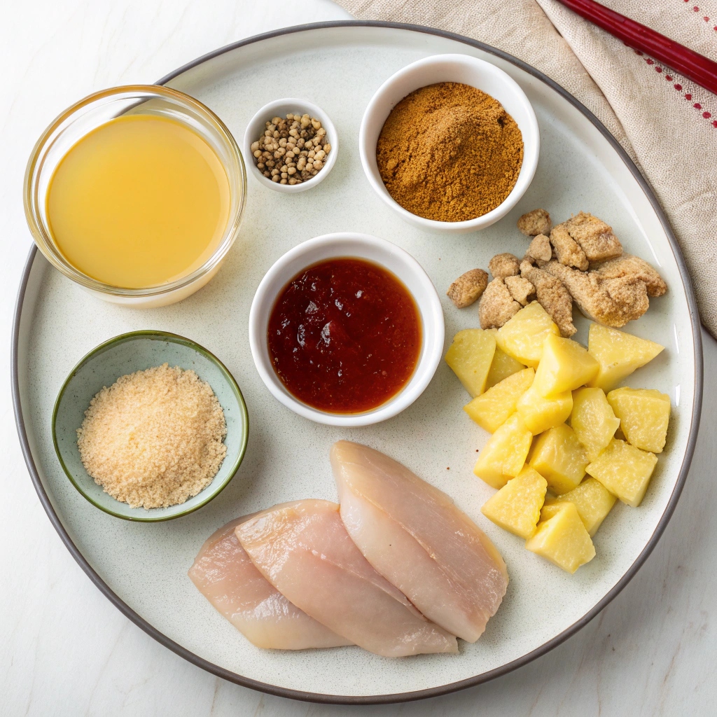 Grilled Huli Huli Chicken Ingredients
