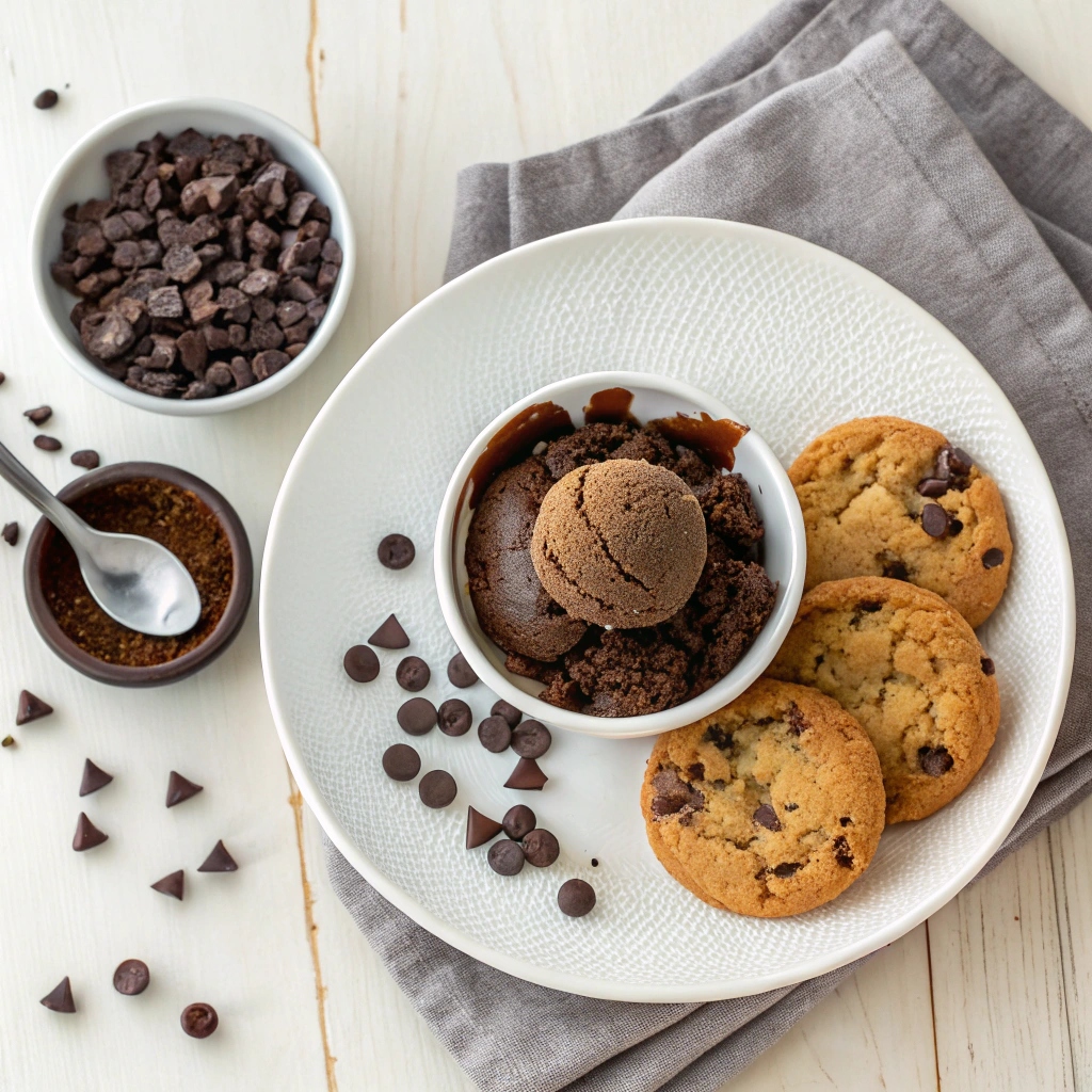 Chocolate Chip Cookie Ice Cream Cake Ingredients
