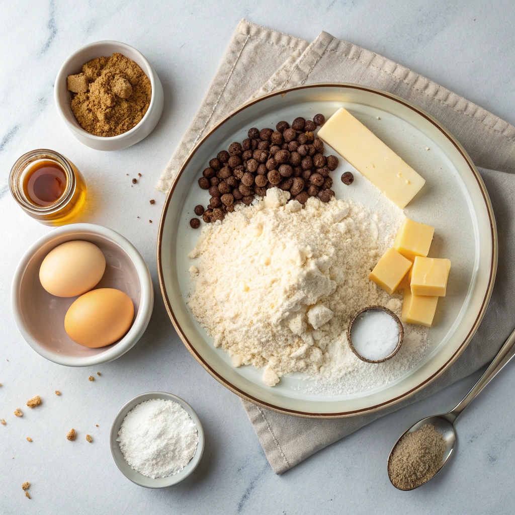 Banana Cream Pudding Cookies Ingredients