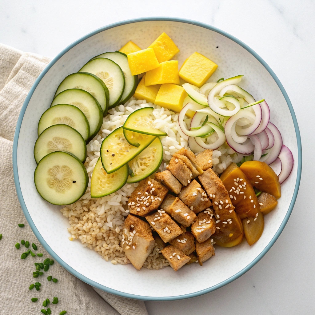 Teriyaki Chicken & Zucchini Stir-Fry Ingredients