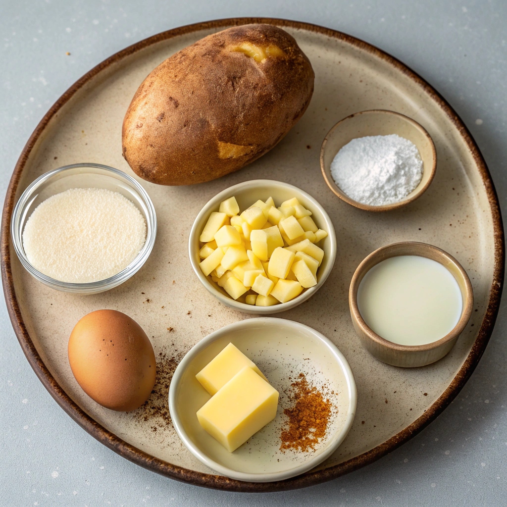 Homemade Potato Rolls Ingredients