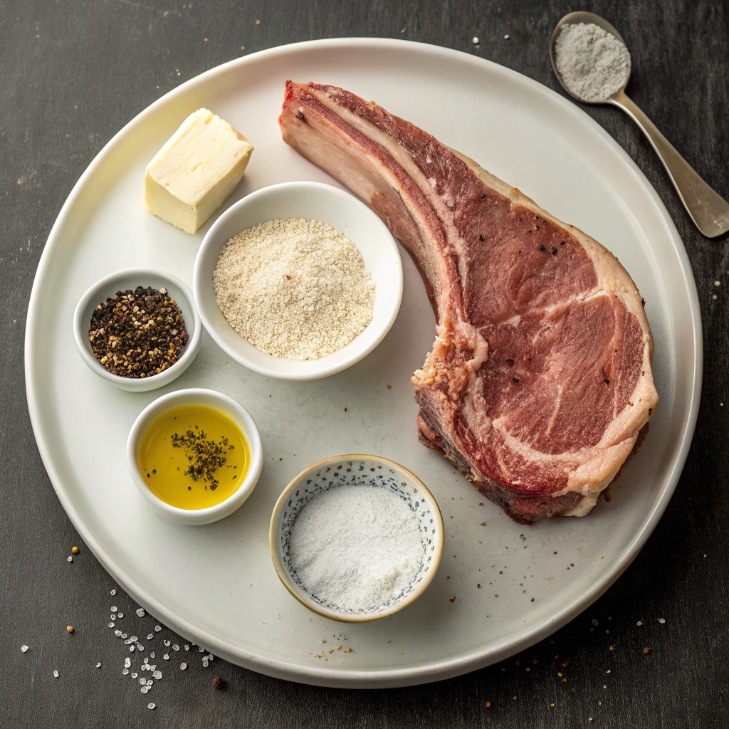 Perfect Fried Pork Chops Ingredients