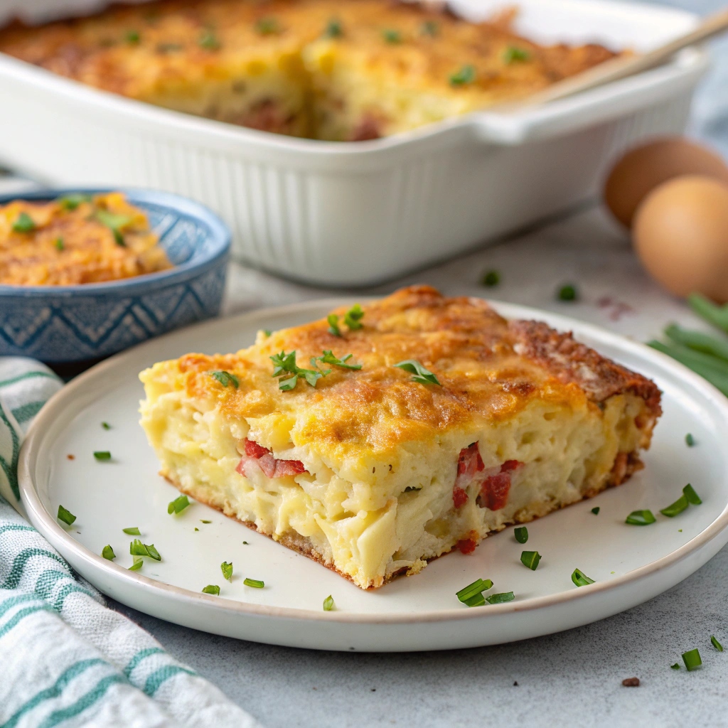 Easy Hashbrown and Egg Breakfast Casserole