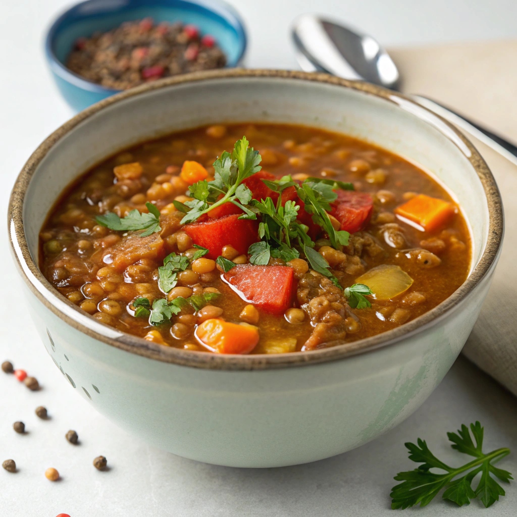 Slow Cooker Lentil Soup