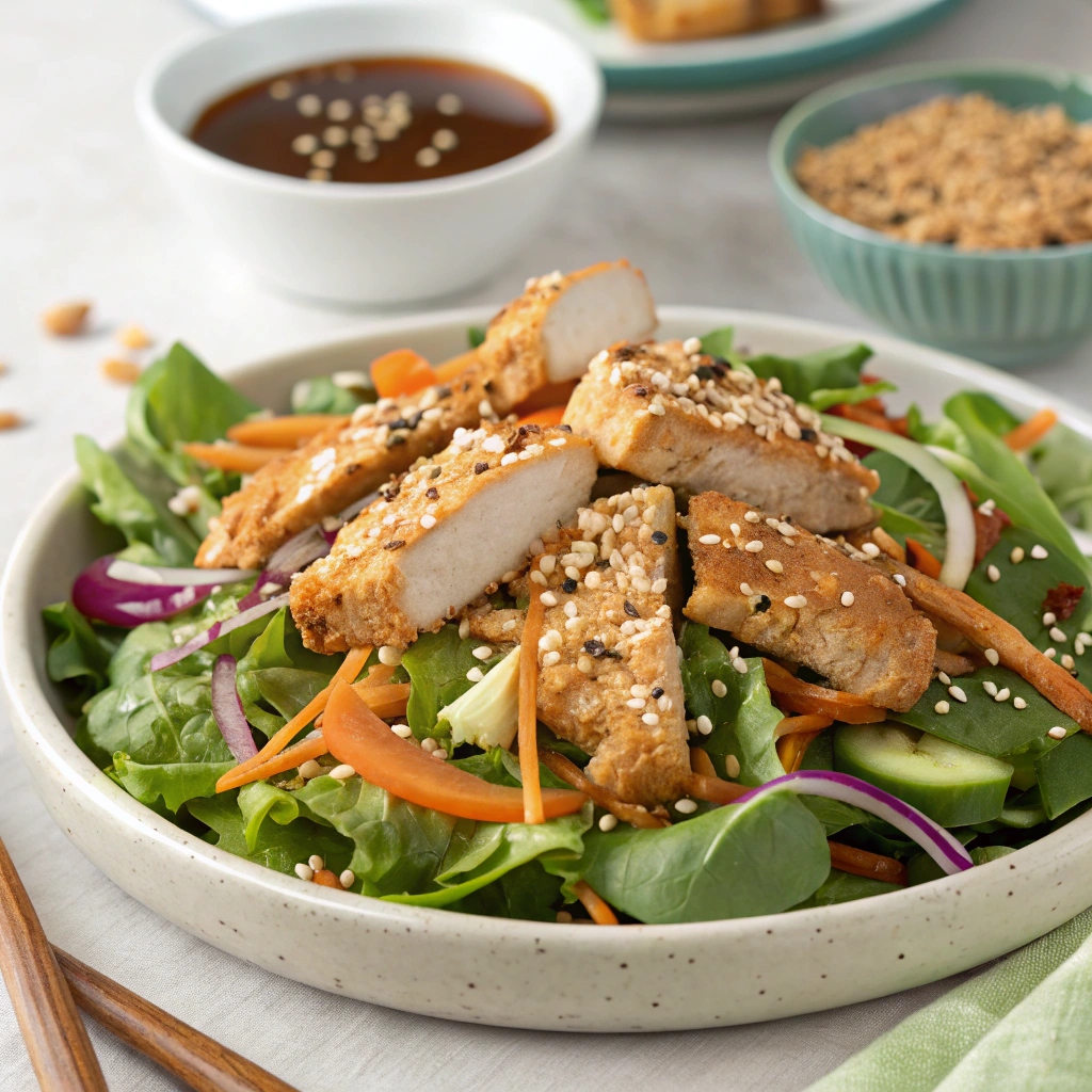 Copycat Panera Asian Sesame Chicken Salad