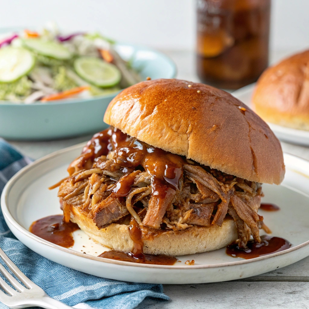 Instant Pot Sweet and Sticky Pulled Pork