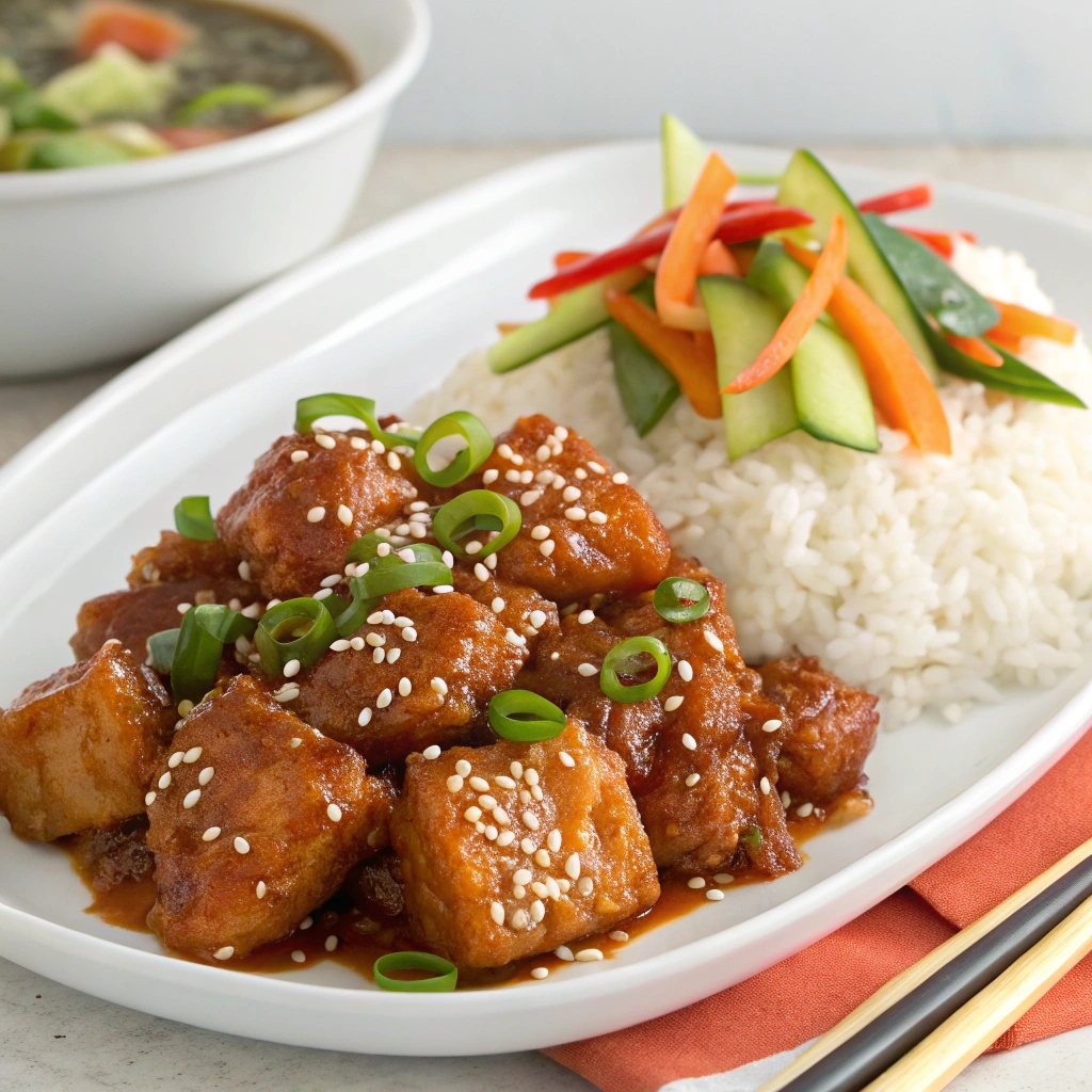 Easy Baked Sweet and Sour Pork
