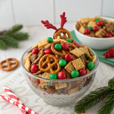 Christmas Reindeer Chex Mix
