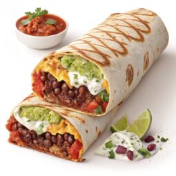 7 Layer Dip Burritos