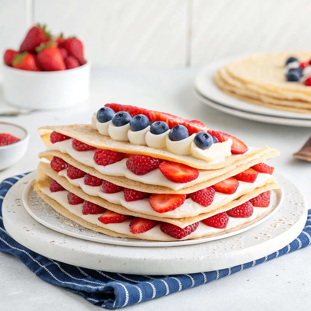 Patriotic Crepes