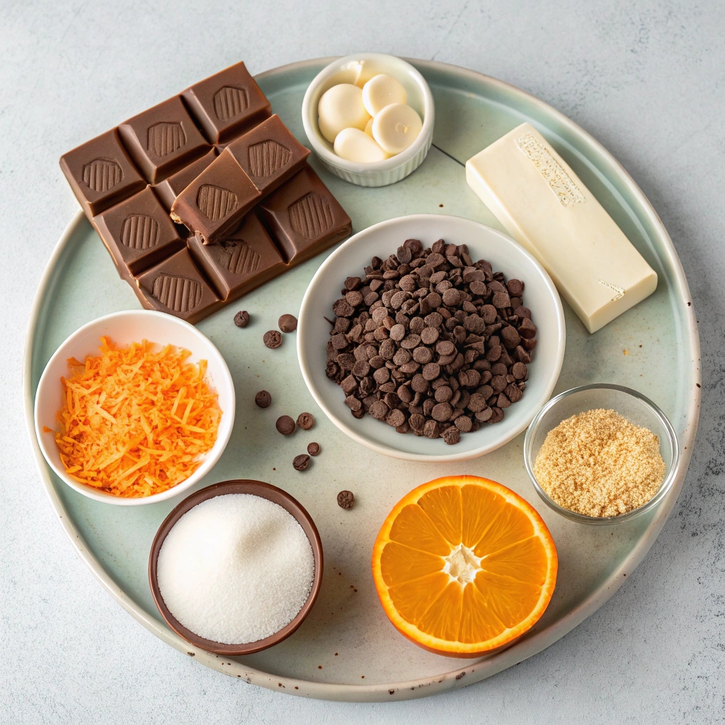 Chocolate Orange Truffles Ingredients 