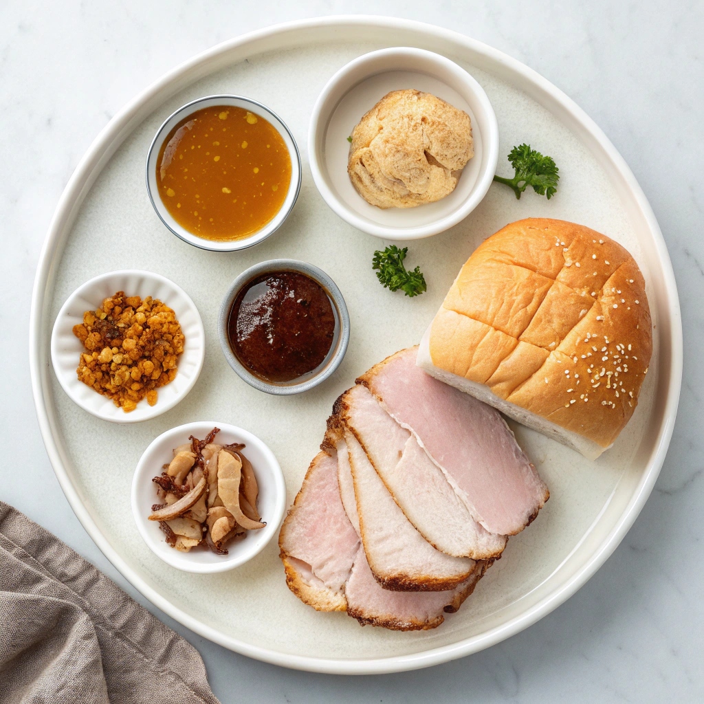 Instant Pot Sweet and Sticky Pulled Pork Ingredients
