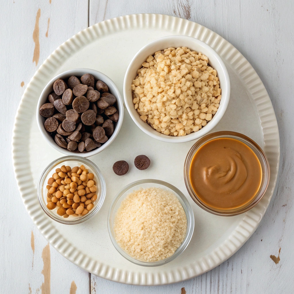 Reese’s Peanut Butter Cup Rice Krispies Ingredients