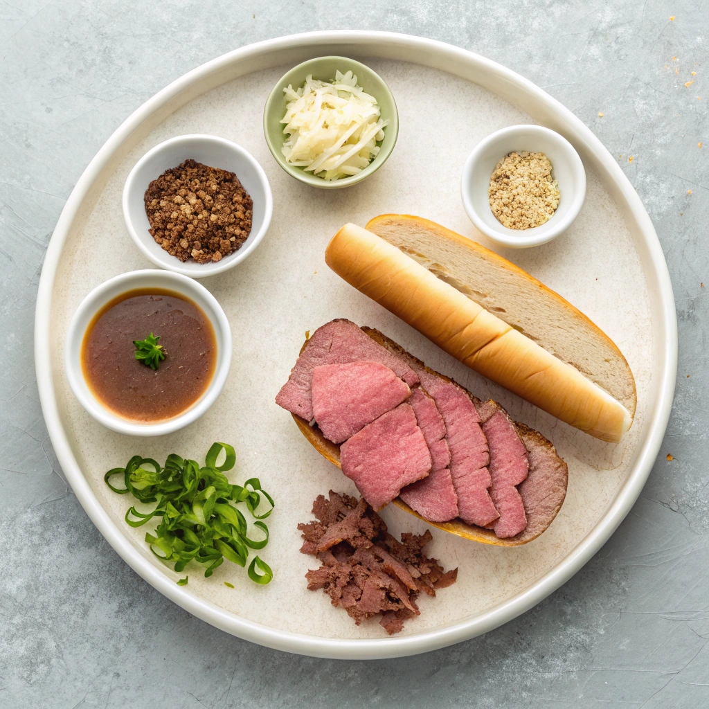 Instant Pot French Dip Sandwiches Ingredients