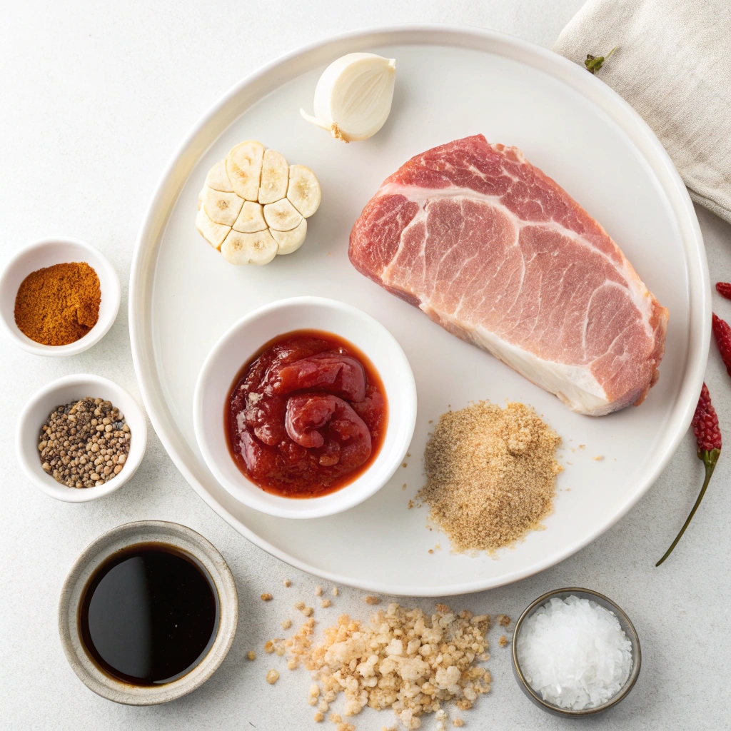 Slow Cooker Chinese Pork Chops Ingredients