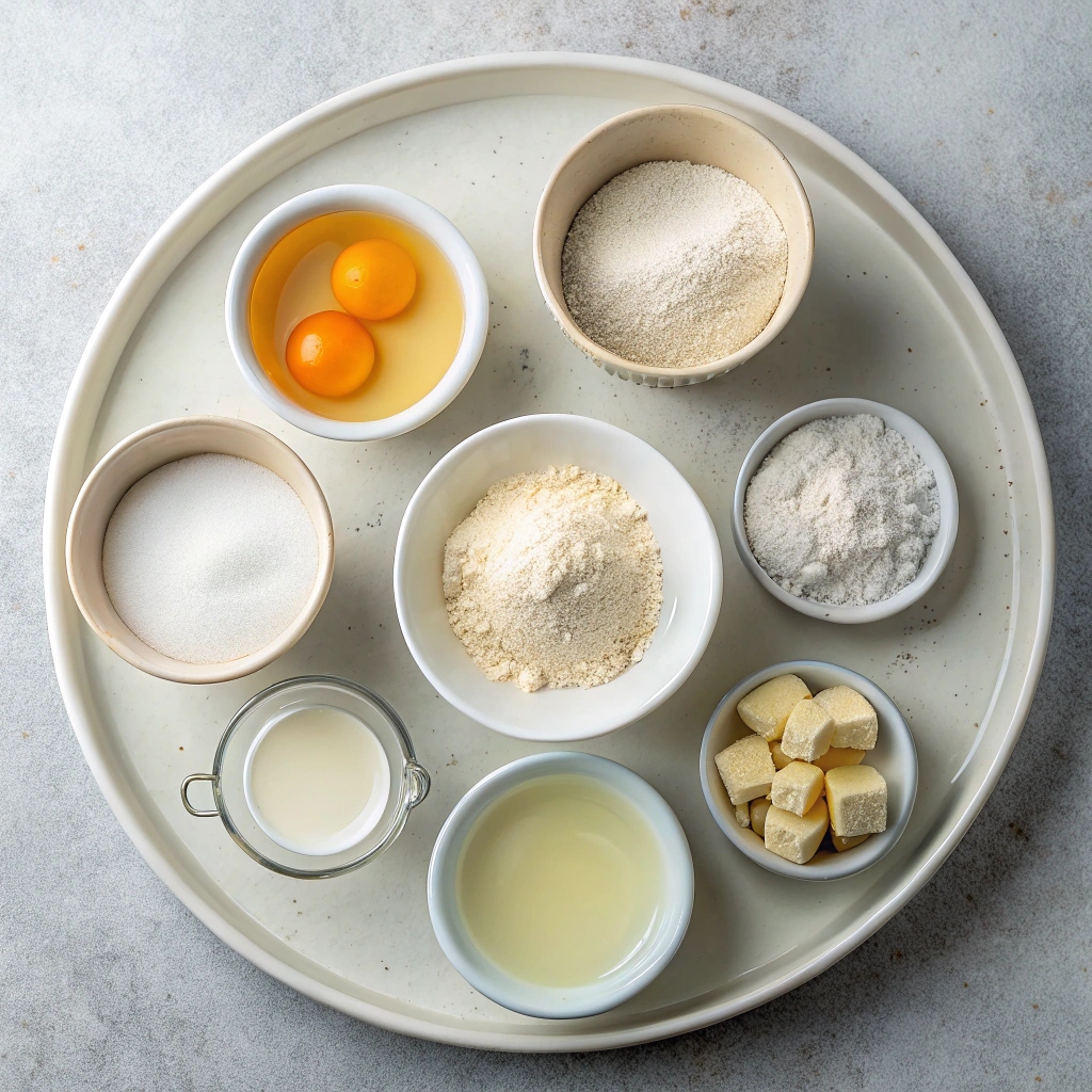 Easy Homemade Rolls Ingredients