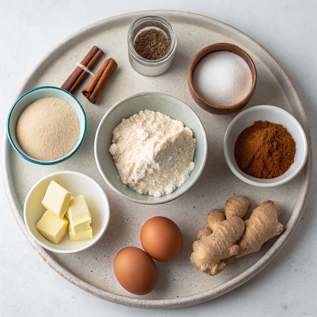 Molasses Cookies Ingredients