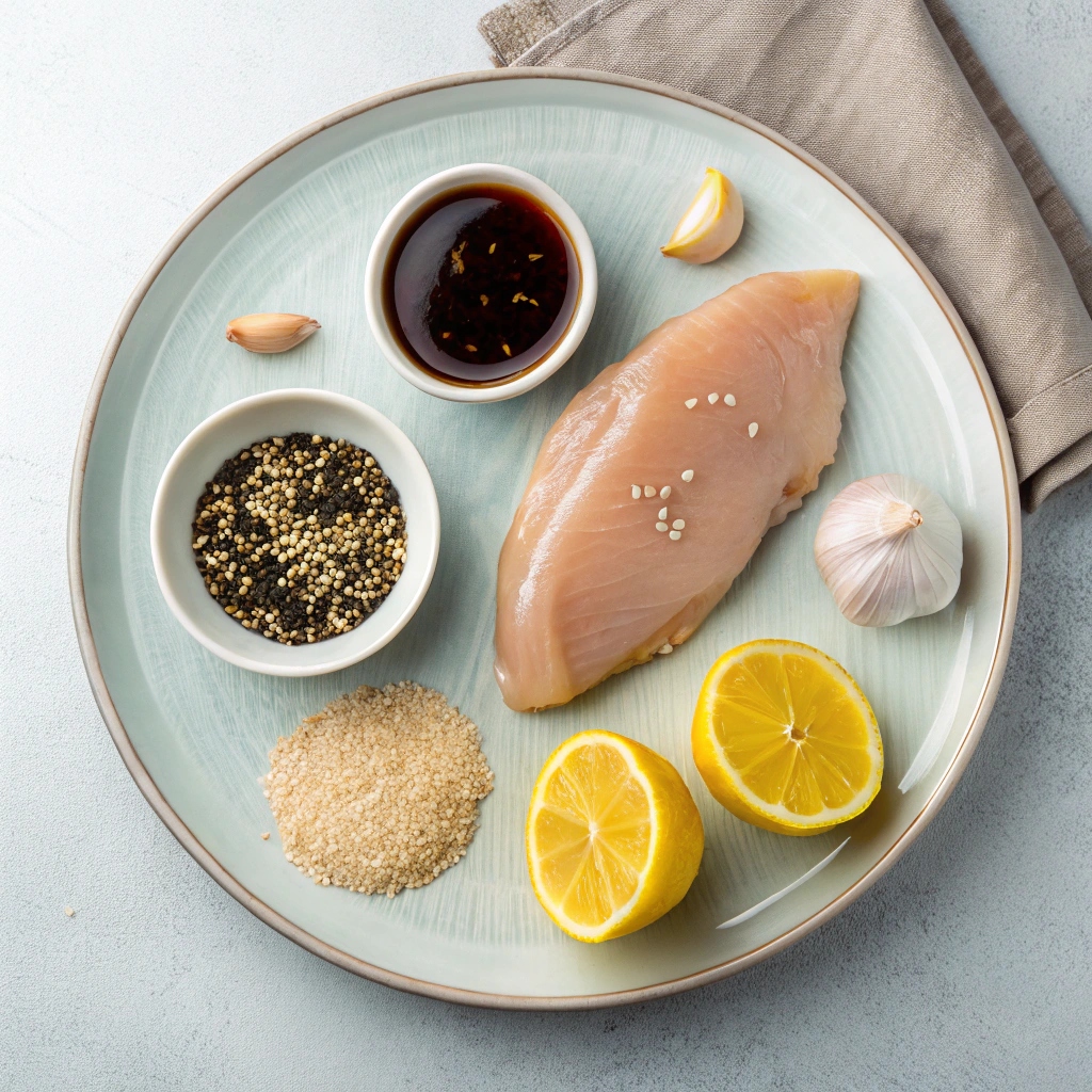 5 Star Grilled Teriyaki Chicken Ingredients