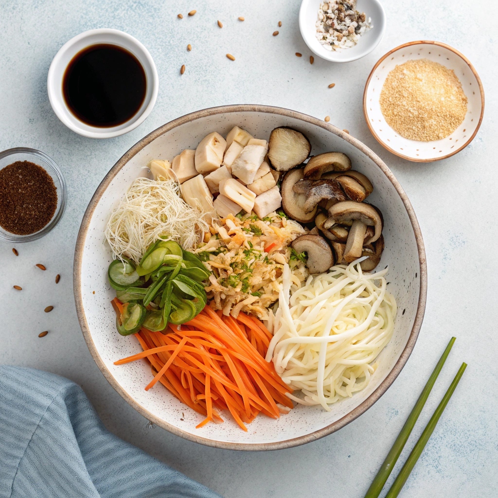 Chow Mein Ingredients