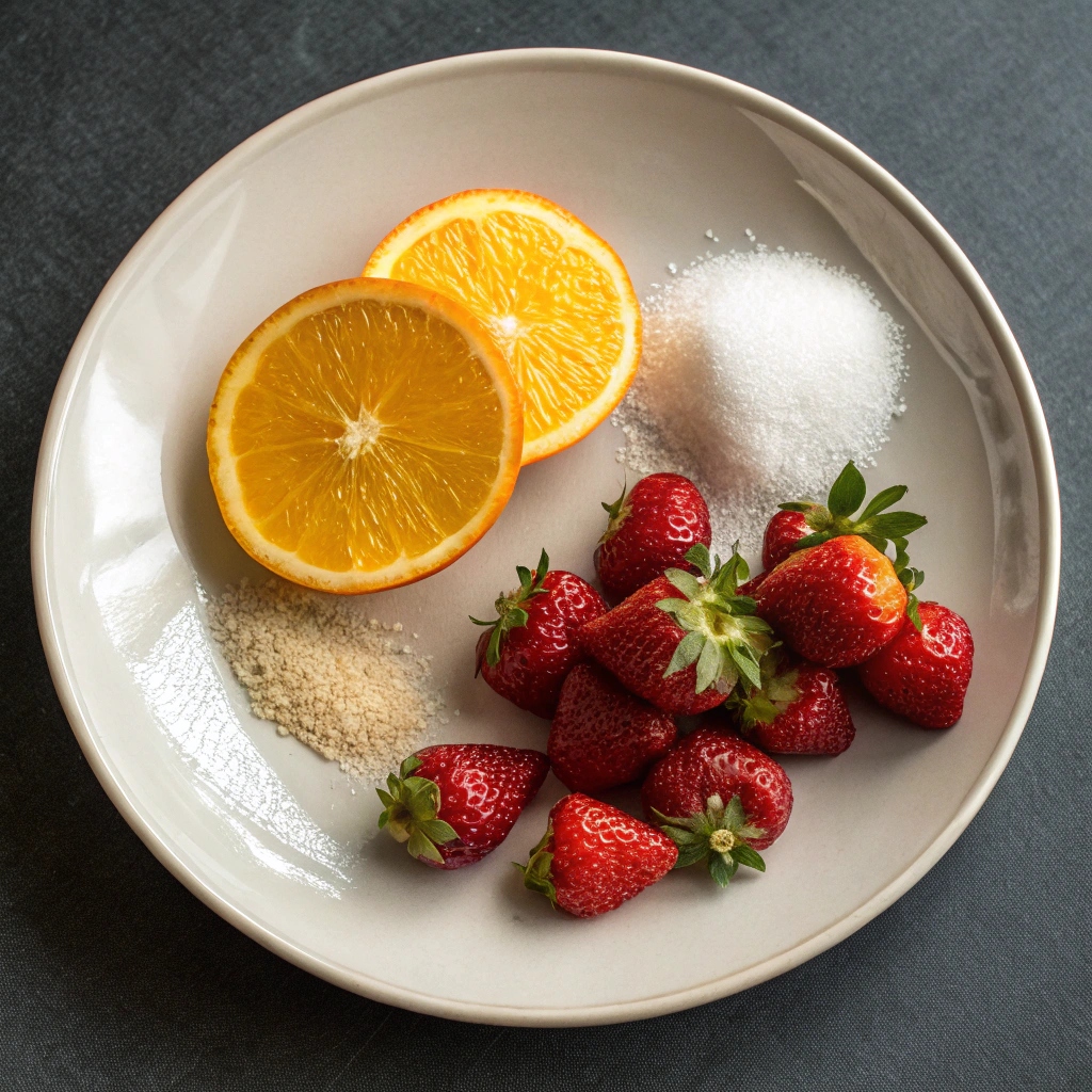 How to Make Instant Pot Strawberry Jam Ingredients