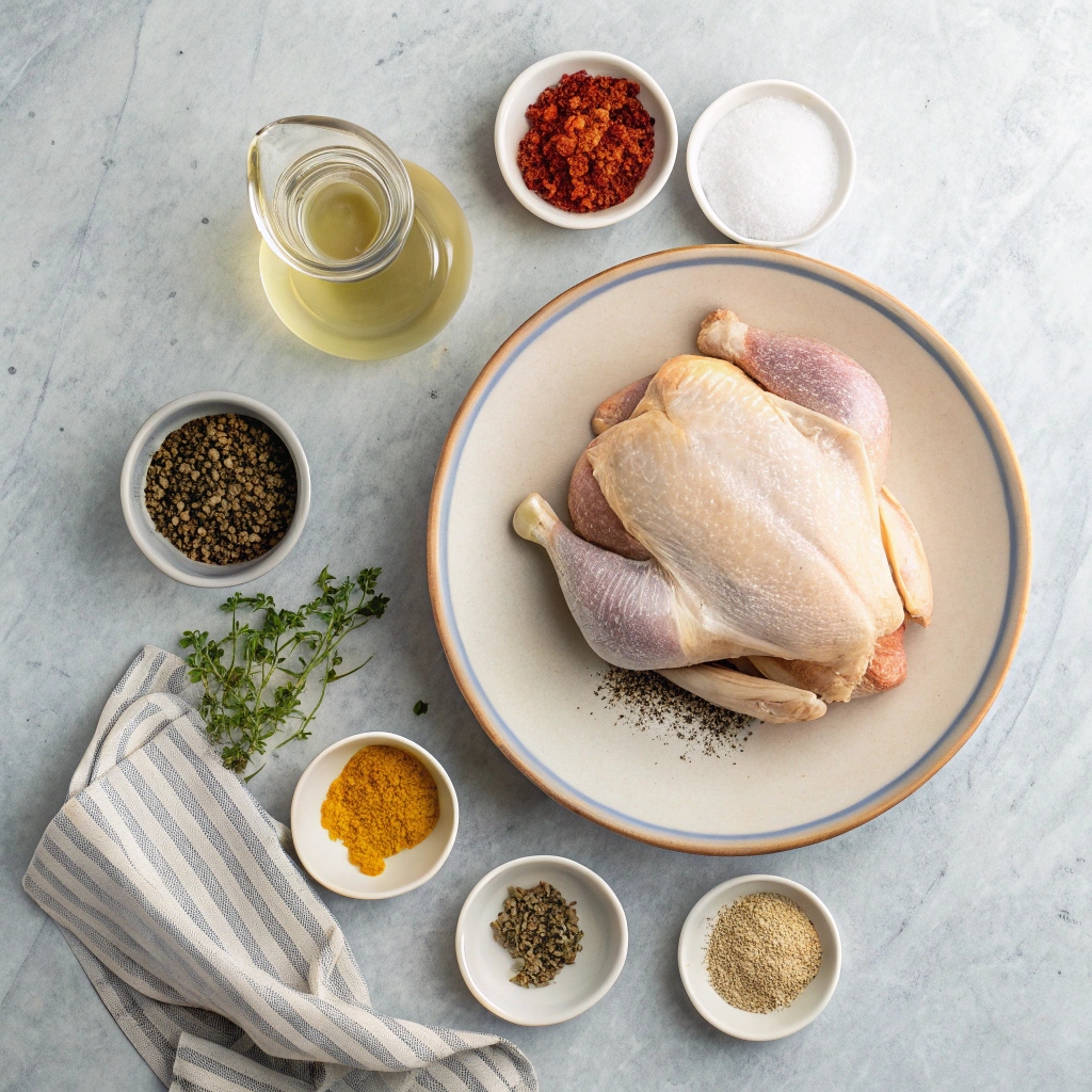 How to Cook a Whole Chicken in the Instant Pot Ingredients