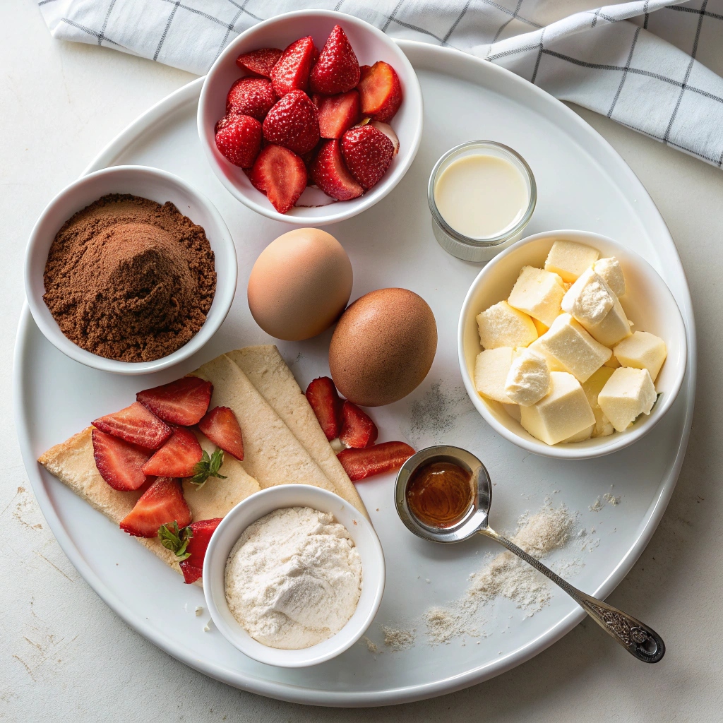 Patriotic Crepes Ingredients