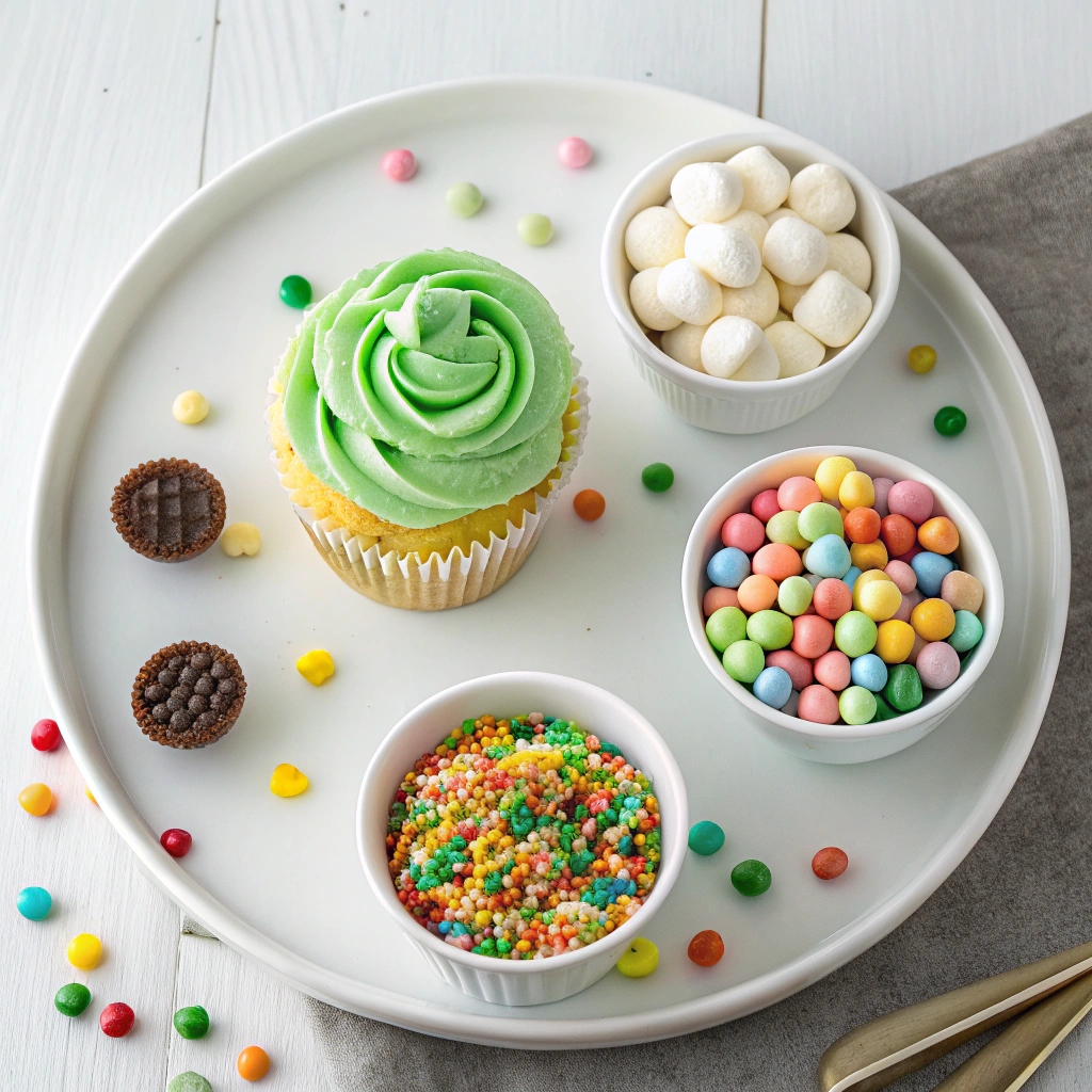 St. Patrick’s Day Cupcakes Ingredients