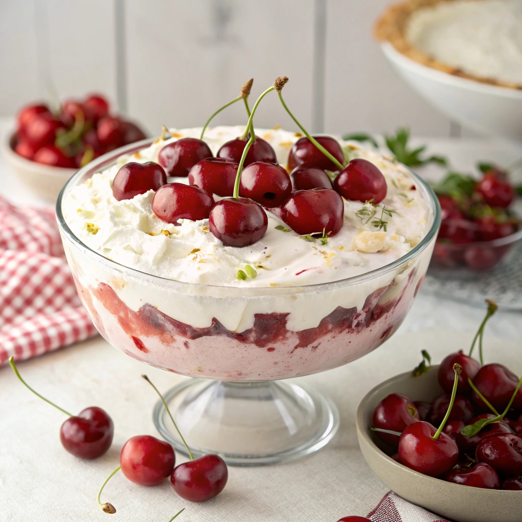 Creamy Cherry Whip Salad